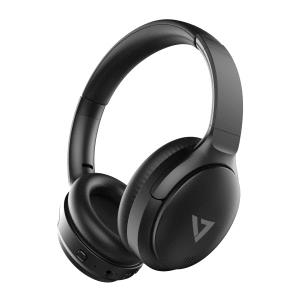 Wrls Bt Stereo Anc Headphones Intg Mic Aux Cable Blk