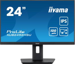 Desktop Monitor - ProLite XUB2492HSU-B6 - 24in - 1920x1080 (FHD) - Black