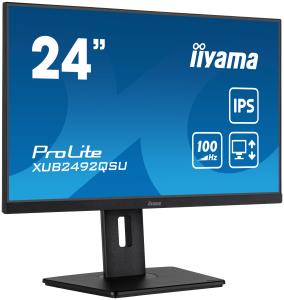 Desktop Monitor - ProLite XUB2492QSU-B1 - 24in - 2560x1440 (WQHD) - Black