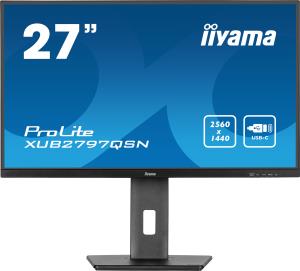 Desktop USB-C Monitor - ProLite XUB2797QSN-B2 - 27in - 2560x1440 (WQHD) - Black