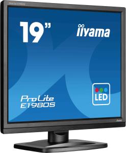 Desktop Monitor - ProLite E1980S-B1 - 19in - 1280x1024 (SXGA) - Black