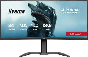 Desktop Monitor - G-MASTER GCB3484WQSU-B1 - 34in - 3440x1440 (UWQHD) - Black