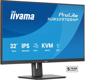Desktop USB-C Monitor - ProLite XUB3297QSNP-B1 - 32in - 3840x2160 (UHD) - Black