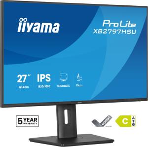 Desktop Monitor - ProLite XB2797HSU-B1 - 27in - 1920x1080 (FHD) - Black