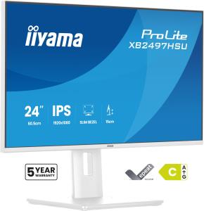Desktop Monitor - ProLite XB2497HSU-W1 - 24in - 1920x1080 (FHD) - White