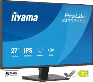 Desktop Monitor - ProLite X2797HSU-B1 - 27in - 1920x1080 (FHD) - Black