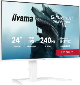 Desktop Monitor - G-MASTER GB2471HSU-W1 - 24in - 1920x1080 (FHD) - White