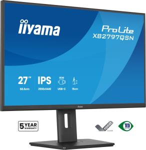 Desktop USB-C Monitor - ProLite XB2797QSN-B1 - 27in - 1920x1080 (WQHD) - Black