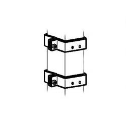 Post Mounting Solutions Bracket 3inx3in Grey