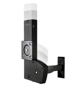 TV Mount - Glide Wall Mount, LD-X - 1 monitor - Tilt/Pan - Up to 42in - Black