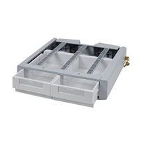 Sv43/44 Supplemental Double Drawer (grey/white)