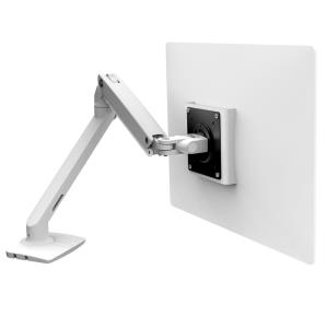 Monitor Mount - MXV Desk Monitor Arm - 1 monitor - Tilt/Pan/Rotate - up to 34in - White