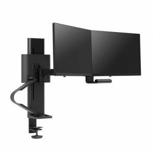 Monitor Mount - TRACE - Desk - 2 monitor - Tilt/Pan/Rotate - up to 27in - Black