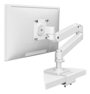 Monitor Mount - LX Pro - Desk - 1 monitor - Tilt/Pan/Rotate - up to 34in - C-Clamp - White