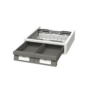 Mosaic Double Drawers - Manual Lock