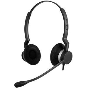 Headset Biz 2300 - Duo - Quick Disconnect (QD) Connector - Black - Noise Cancelling - Headband - HSBC