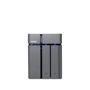 Xcube Nas Tower 2 Bay 4GB DDR3l + 2 Ent SATA 12tb