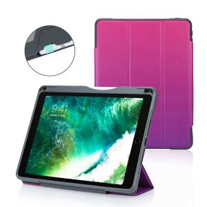 Rugged Flip Case 10.2in Pink For iPad Pro (7/ 8/ 9 Gen.)