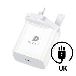 Charger - 20w - USB Type-c - White - Uk Plug