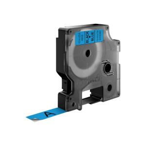 D1 Standard Tape Black On Blue 12mmx7m