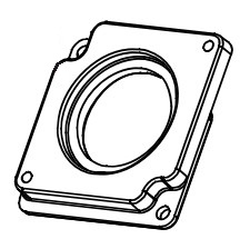 Spacer Motor Mounting (12-3384-02)