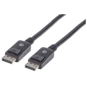DisplayPort Monitor Cable 20p M/m Black 1m