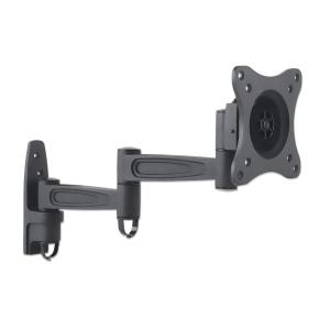 Universal Flat-panel Tv Articulating Wall Mount Double Arm Supports 13in To 30in Television