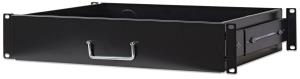 Drawer Shelf 19in  2u 350 Mm Depth Black