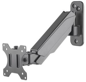 Monitor Mount - Wall - 1 Monitor - Tilt/Swivel/Rotatable - 17 To 32in - Black