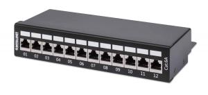 Patch Panel - 12 Port - CAT6 - FTP - Shielded