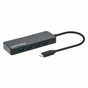 USB-C Dock/HUB 7-Port- 7X USB-A USB 3.0 Bus Power Black