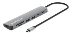 USB-C PD 7-in-1 HDMI 4K Docking Station / Multiport Hub