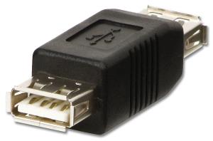 USB Adapter, USB A Female To A Female Coupler
