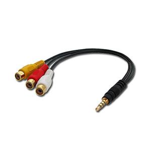 Av Adapter Cable - Stereo & Composite Video