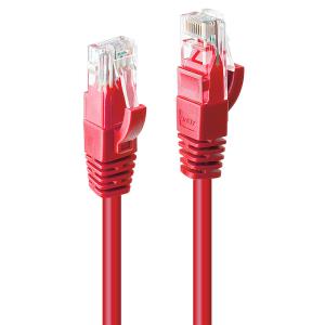 Cat. 6 U/utp Cable Red 1m