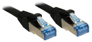 Network Patch Cable - CAT6a - S/ftp - Black - 7.5m