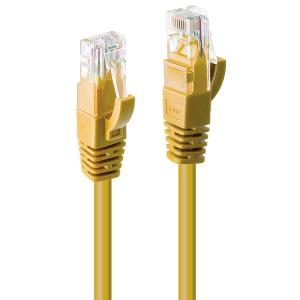 Network Patch Cable - CAT6 - U/utp - Snagless - Gigabit Yellow - 30m