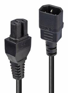 Extension Cable - Iec C14 To Iec C15 - 2m Hot Conditioned