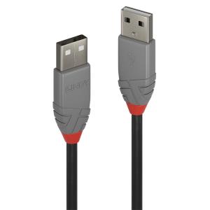 Cable - USB2.0 Type A Male To Type A Male - Anthraline - 3m - Black