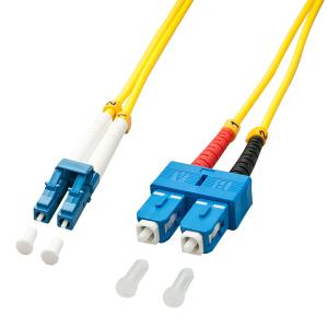 Cable Fibre Optic - Lc - Sc - 9/125�m Singlemode - 15m