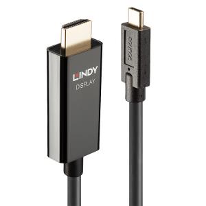 Adapter Cable - USB Type C - Hdmi 4k60 - Black - 5m With Hdr