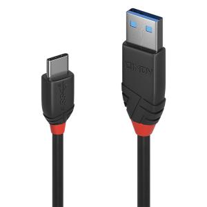 Cable - USB-a Male  -  USB-c Male 10gbps - Blackline Black - 0.15m