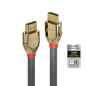 Extension Ultra  High Speed - Hdmi Male  -  Hdmi Male - Goldline Black - 2m