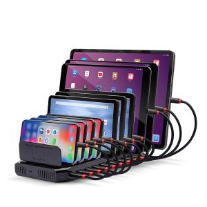 USB Charging Station 10 Port For Tablets / Smartphones