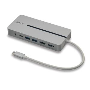 USB-c Mini Docking Station Dst-mx Duo - Dual Display 4k - 100w Pass-through Charging