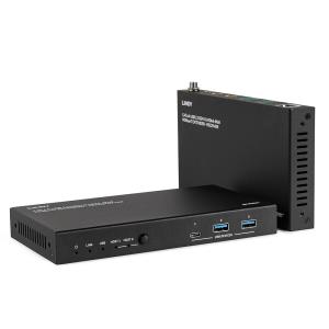 CAT6a 2 Host USB 3.2 Gen 1 And Hdmi 4k60 Hdbaset Extender 100m