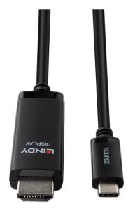 Hdmi Cable - 8k 60hz - USB-c - 3m - Black