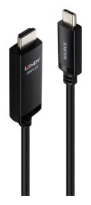 Hdmi Cable - 8k 60hz - USB-c - 5m - Black