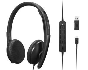 VoIP Headset - Stereo - USB-C - Black - MS Teams