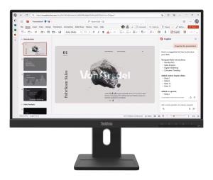 Desktop Monitor - ThinkVision E22-40 - 22in - 1920x1080 (Full HD) - IPS 100Hz 99% sRGB